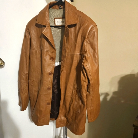 Brown Authentic Leather jacket - Picture 1 of 5